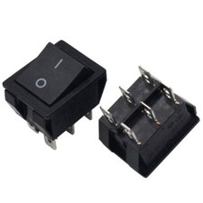 16A rocker switch high current 6-pin AC ship type rocker JS-608RB-0-B-B-2
