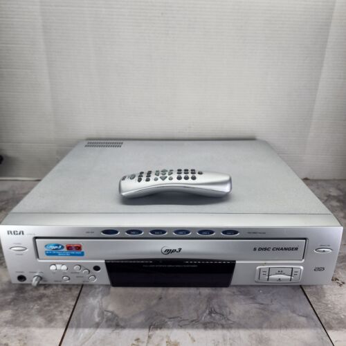 RCA Rp 8078 5-Disc Carousel CD Player 2 Channel RCA With Remote