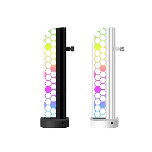 5V 3Pin ARGB Gaming Video Card Holder Bracket Aluminium Alloy + Tempered Glass