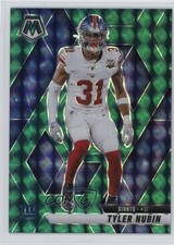 2025 Panini Mosaic Green Mosaic Prizm Tyler Nubin #87 1ju6