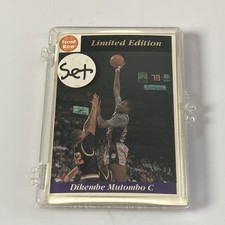 1991-92 Dikembe Mutombo Front Row Limited Set 7 Rookie Basketball Cards