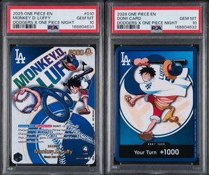 Luffy Dodgers Card Psa 10 | eBay