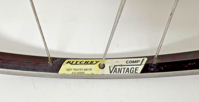 Vintage Ritchey Vantage Comp 32-Spoke Black Aluminum 26