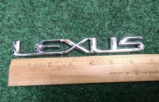 Lexus Genuine Emblem Nameplate OEM Name Plate Badge Logo 6.75 " inch 5S5