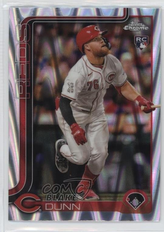 2025 Topps Chrome RayWave Refractor Blake Dunn #161 Rookie RC 1d0x