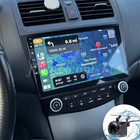 For Honda Accord 2003-2007 Apple CarPlay Android 14 Car Stereo Radio GPS WIFI FM