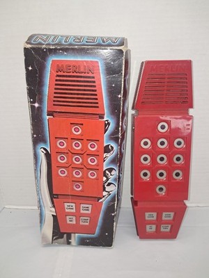 1978 Merlin The Electronic Wizard Handheld Game Parker Brothers A6