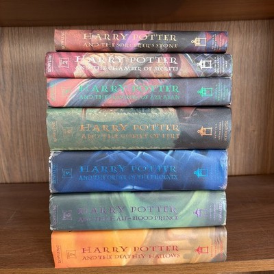Harry Potter Complete Hardcover Set Books 1-7 Set First Edition (J.K. Rowling)