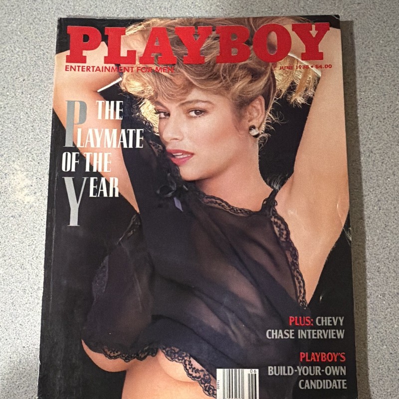 Playboy Magazine June 1986 Issue #6 Illustrated English Chevy Chase