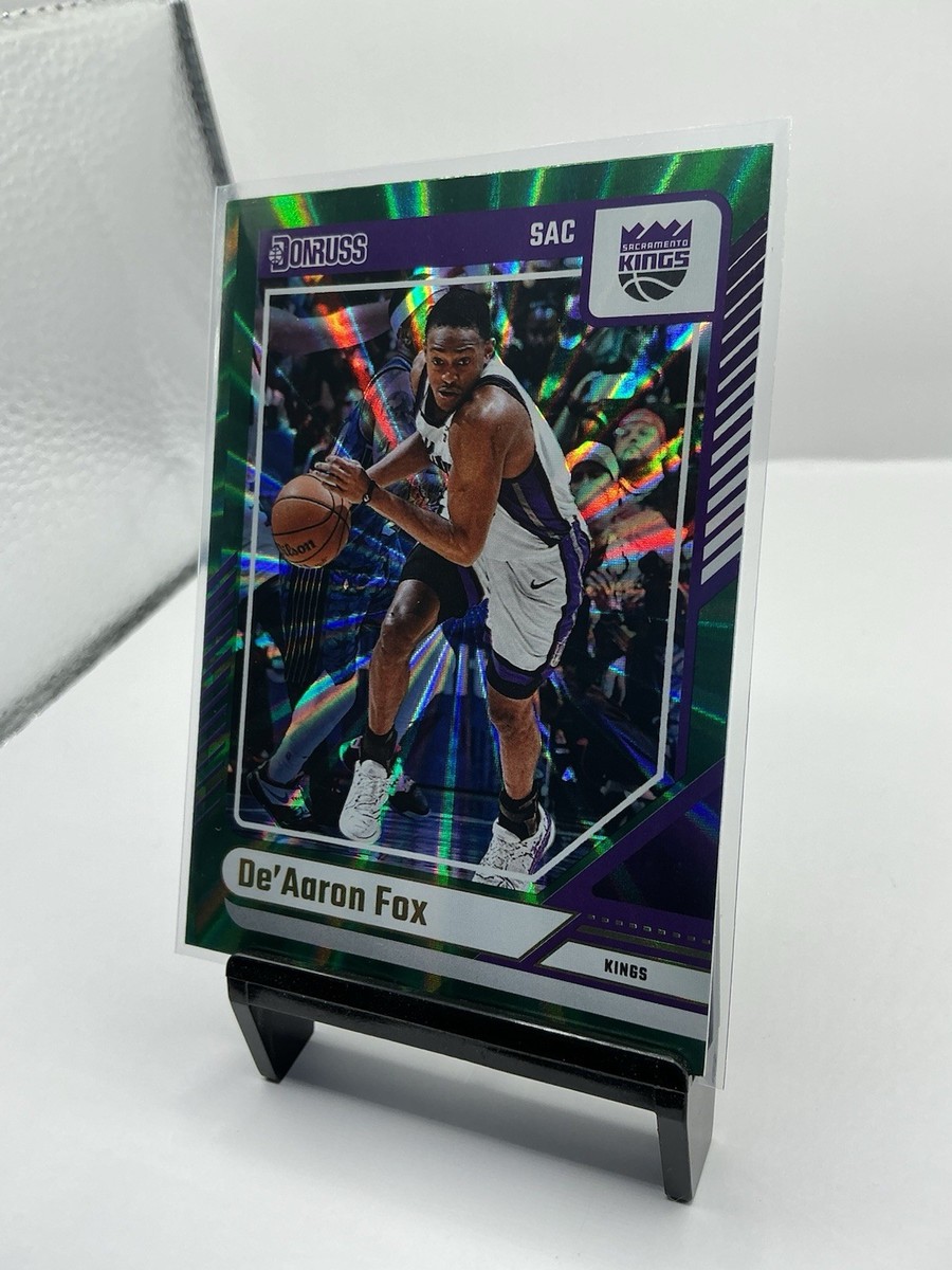 2024-25 Panini Donruss - De'Aaron Fox #26 Holo Green Laser | eBay