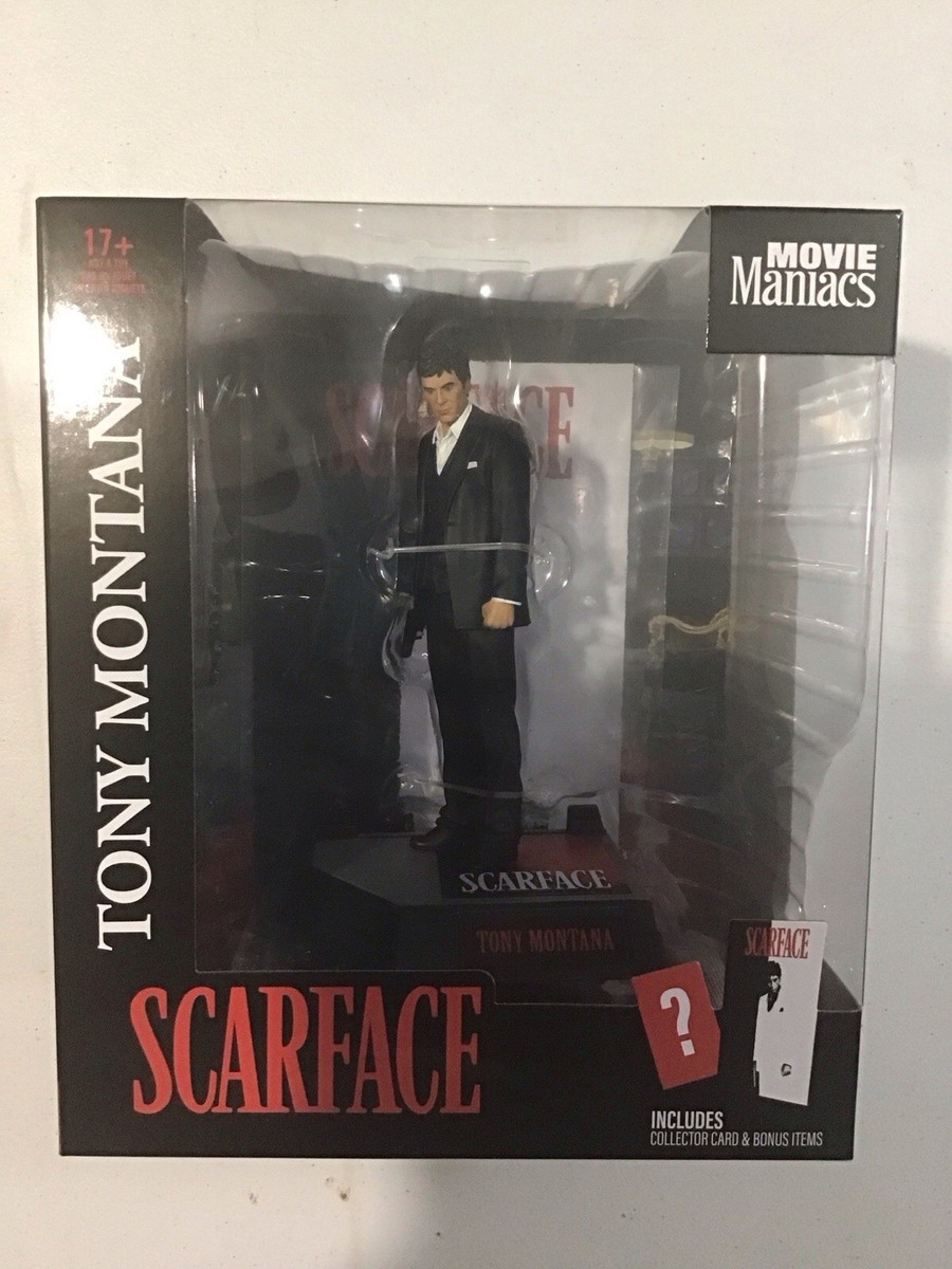 McFarlane Movie Maniacs Scarface Tony Montana Figure In