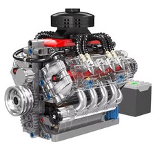 V8 Engine Motor Engineering Model Easy To Assemble With Strong Clamping Force