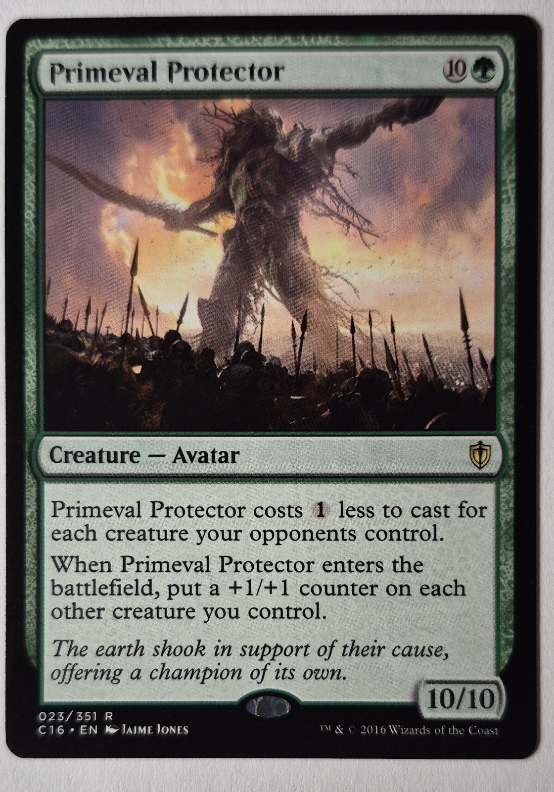 Primeval Protector Commander 2016 Regular