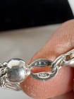 Artisan Handcrafted Liquid Silver Multi Strand Necklace Plus Bracelet 42 Grams — photo 5