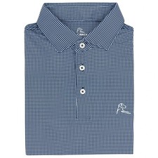 Rhoback The Dogstooth Houndstooth Men's Short Sleeve Performance Polo