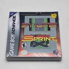 Spy Hunter/Super Sprint (Nintendo Game Boy Advance, 2005) Factory Sealed
