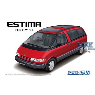 AOSHIMA AO05753 Toyota TCR11W ESTIMA TWIN MOON ROOF '90
