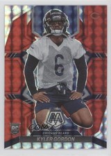 2022 Panini Mosaic Rookies Red Mosaic Prizm Kyler Gordon #384 0nr3