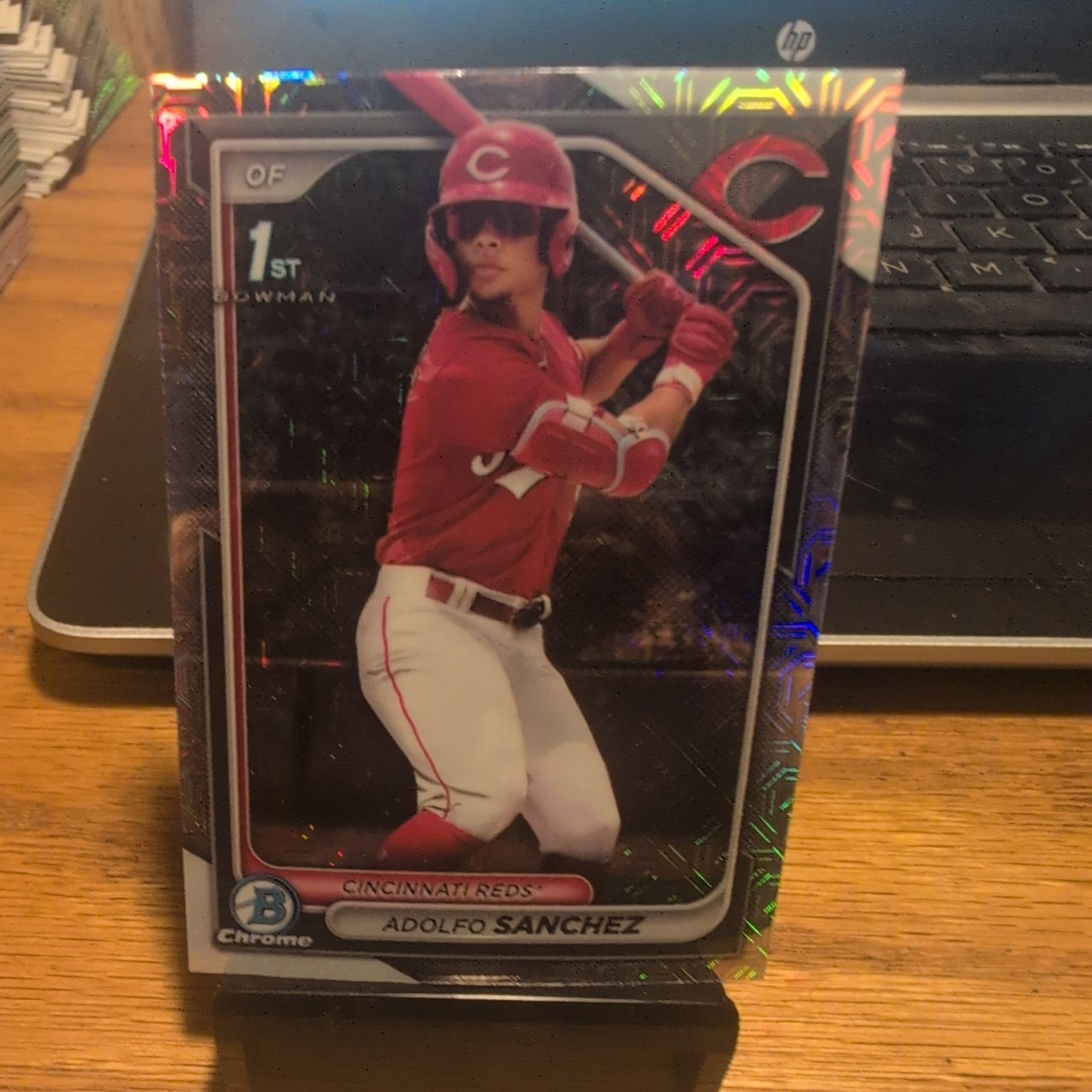 Adolfo Sanchez 2024 1st Bowman Chrome  Mojo Refractors #BCP-252 Reds3126-49