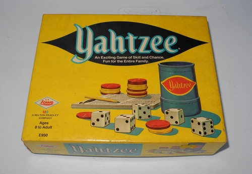 Vintage 1973 Milton Bradley Yahtzee Board Game Complete Good Condition