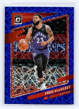 2021-22 Donruss Optic Blue Velocity #1 Fred VanVleet Toronto Raptors