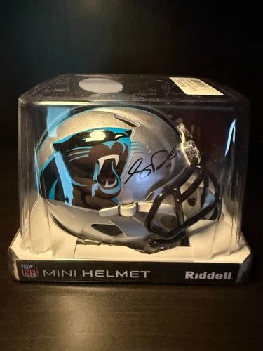 Sam Darnold Carolina Panthers Signed Riddell Mini Helmet | Fanatics Auth