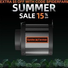 Spider Farmer 4 6 Refillable Air Carbon Filte...