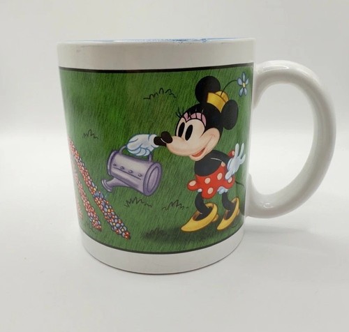 Disney Minnie Mouse #1 Mom Mug Floral Mother's Day Gift Coffee Cup Vintage