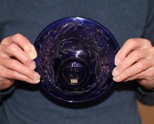 Antique Chinese peking glass mark & period bowl, Qing Dynasty, 18th century RARE