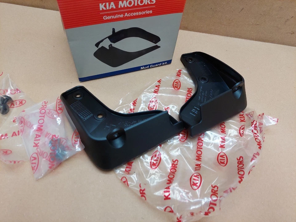 Kia Picanto Front Mud Splash Guards Kit 2011-2017 1YF46AC100 Genuine NEW - Image 2 of 4