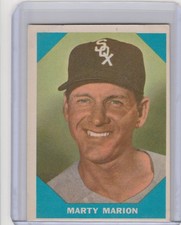 1960 Fleer Baseball Greats #19 Marty Marion Chicago White Sox EXMT