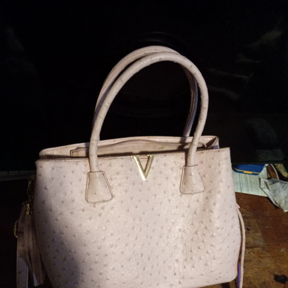 Mini Bolso de Hombro Grossi Rosa Baguette Guijarro Coqueta Femenino Mujer Bolso sin asas Foto 4 de 4