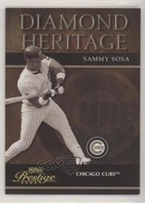 2003 Playoff Prestige Diamond Heritage Gold 48/50 Sammy Sosa #DH-11 00em