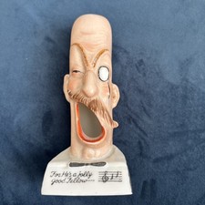 Vintage Schafer & Vater He’s a Jolly  Good Ashtray Barbershop Grotesque Head 