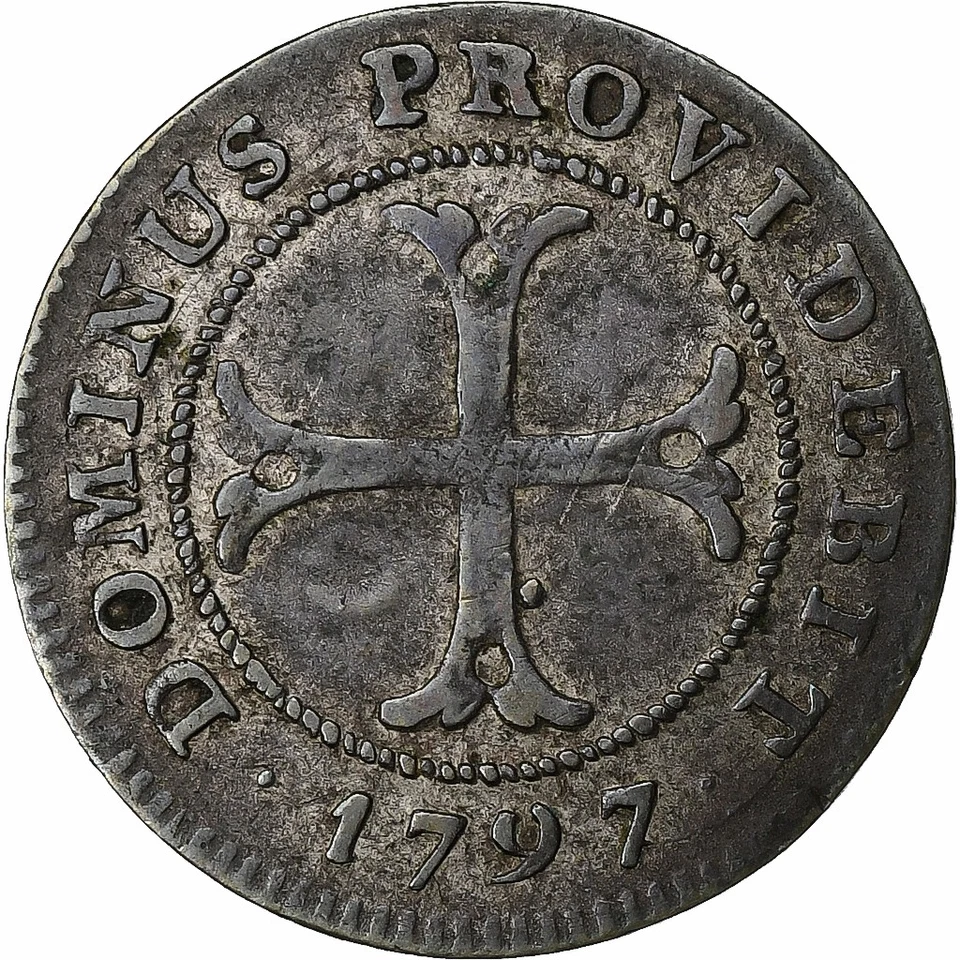 [#133278] City of Bern, Kreuzer, 1797, Berne, Billon, EF - Image 2 of 2