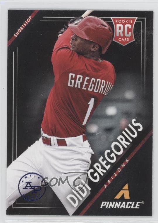 2013 Panini Pinnacle Blue Artist Proof Didi Gregorius #169 Rookie RC 0w7