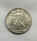 1942 p walking liberty half dollar uncirculated