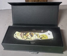 Boker Plus Titan Frazetta - White Polymer (3.62" 440C) 01BO652