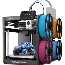 Flashforge Adventurer 5X 3D Printer with Multi-Color Printing,Full-auto leveling