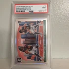 2024 Panini Optic Dual Rookie Downtown #10 Caleb Williams Rome Odunze (RC) PSA9