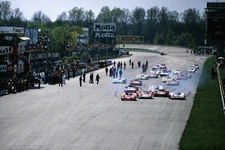 Jacky Ickx Clay Regazzoni, Ferrari 312 PB 0878 Monza 1971 Old Photo