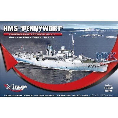 Mirage Hobby MI350804 HMS ''Pennywort'' Flower-Class Corvette (K111)