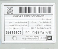 Ecran GPS OPEL ASTRA J PHASE 1 20939145