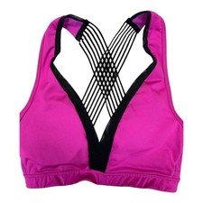 Soutien-gorge De Sport Victoria's Secret - 36C Bleu, Maille, Dos Croisé (occasion)