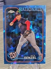 Nick Senzel 2024 Topps Chrome Update Sapphire #USCS264 Washington Nationals