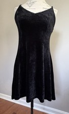 Little Black Dress Gap Velvet Stretch L