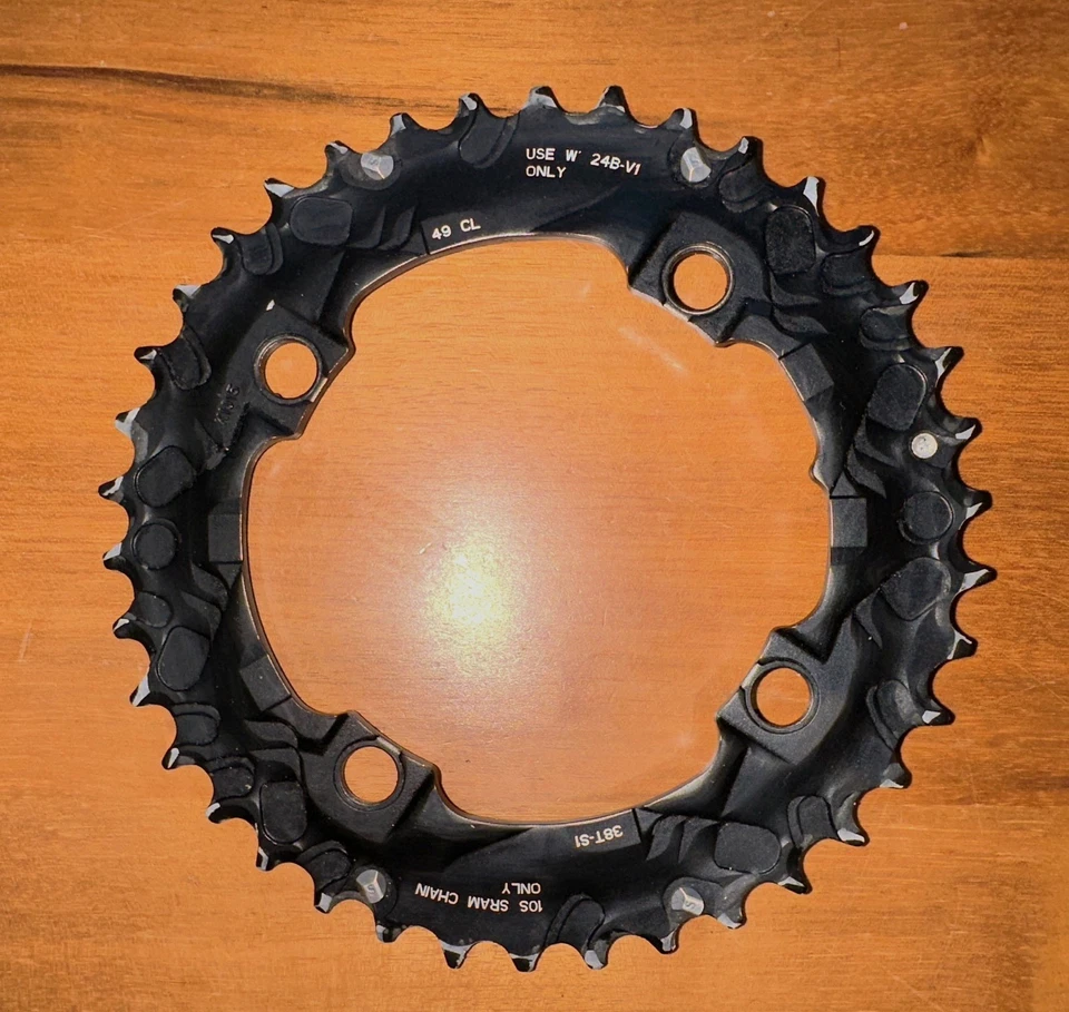 SRAM 4 bolt Chainring 96mm bcd 38 teeth  NoS - Image 2 of 2