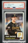 2024 TOPPS LIVING SET #768 PAUL SKENES ROOKIE CARD - PSA 10