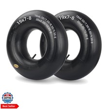 18x8.50/9.50-8 Inner Tubes, 2 Pack with TR13 Valve Stem, Heavy-Duty Replaceme...
