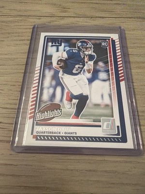 2025 Panini Donruss Rookies & Highlights - Highlights Jaxson Dart #DRH-91 (RC)